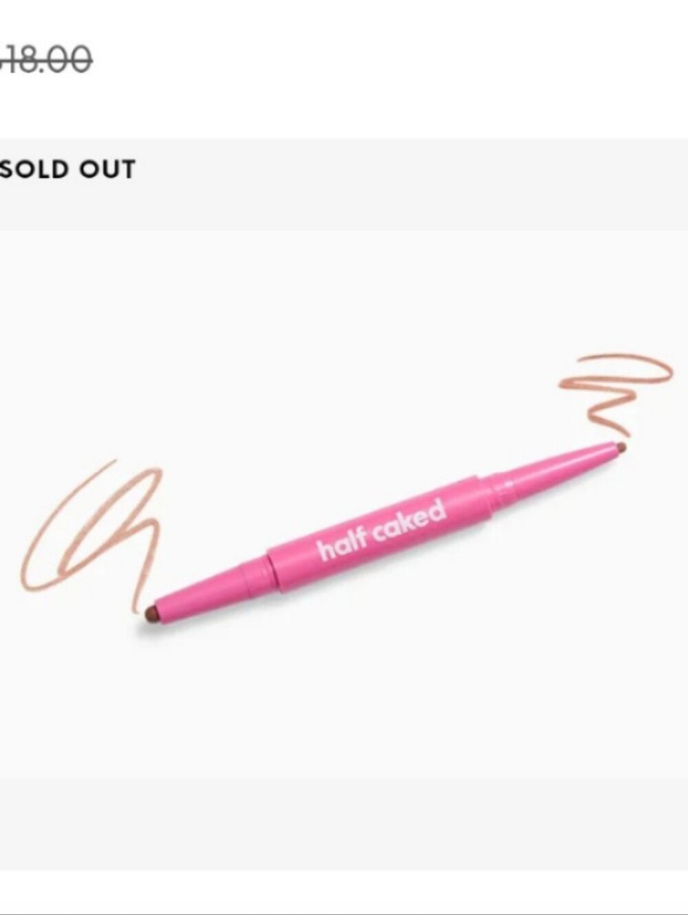 Half Caked Dual-Ended Lip Liner Duo